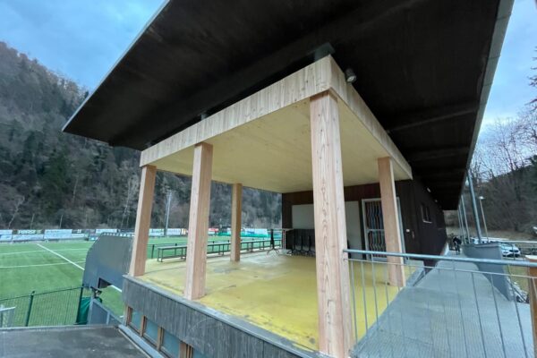 Montiern einer Holzdecke 2